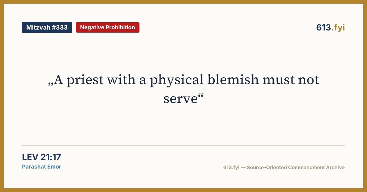 Social card for Mitzvah #333