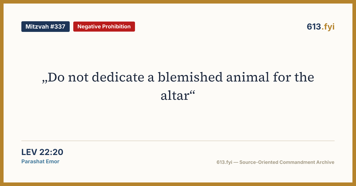 Social card for Mitzvah #337