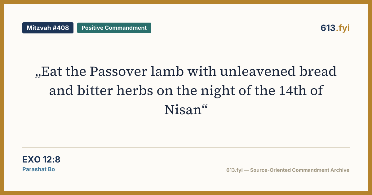 Social card for Mitzvah #408