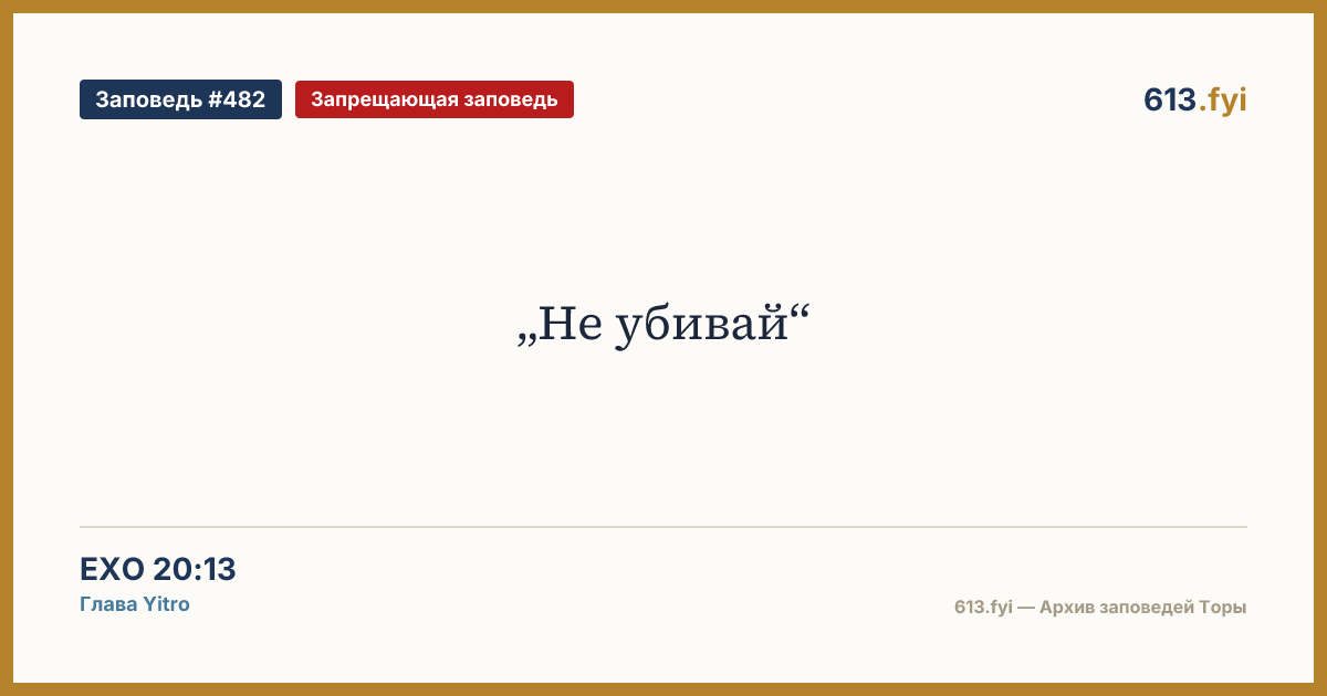 Social card for Mitzvah #482